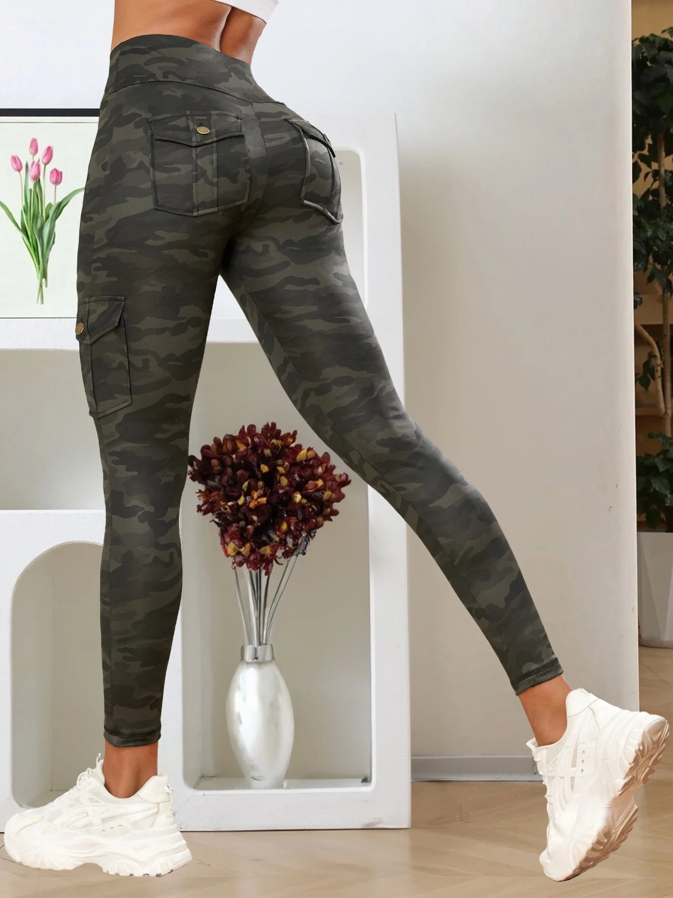 Yoga Leggings mit Taschen